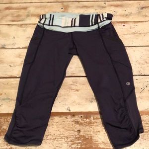 Lulu Lemon crop leggings (size 4)